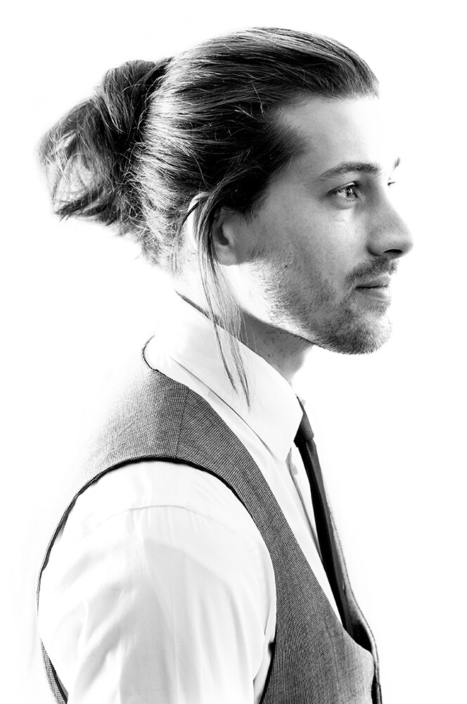 4 Long Hair Style Ideas For #Men: #Bun, Cornrow, Pomp &amp;amp; Slickster