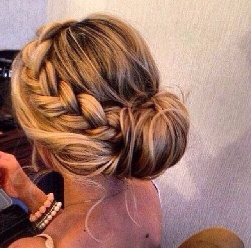 #hair #updo #braid possibility for Amelia's wedding