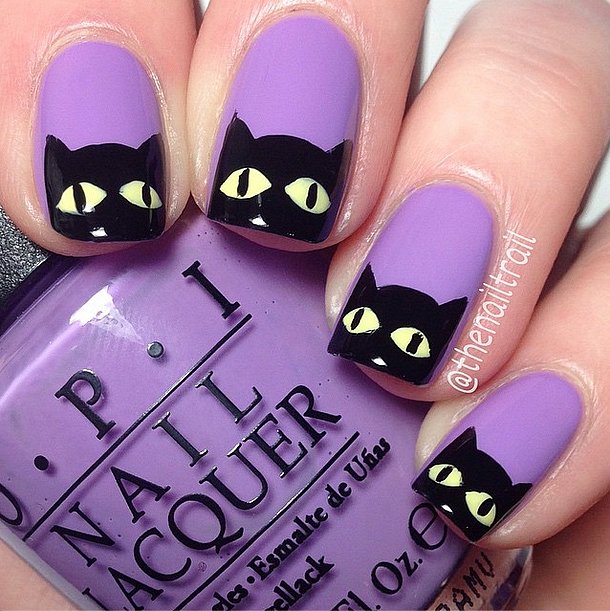 70 Halloween Nail Art Ideas That Don't Even Need Costumes