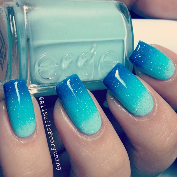 Use aquatic nail colours to mimic dreamy days spent by the water.