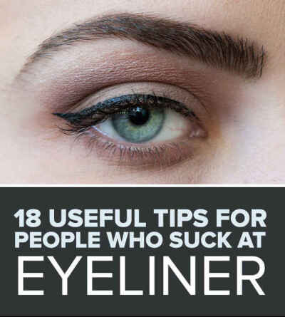 18 Useful Tips For People Who Suck At Eyeliner