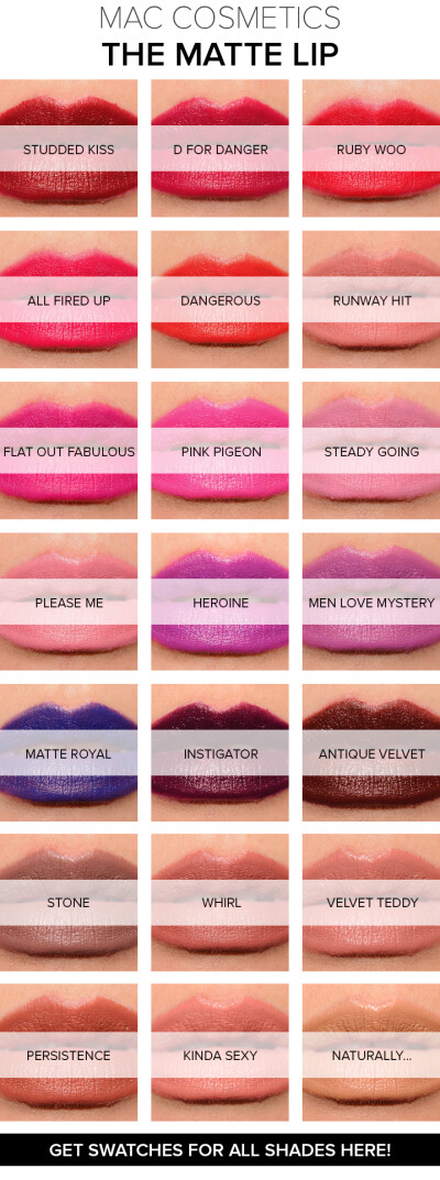 MAC The Matte Lip Collection -- whirl is now a lipstick shade too!!!