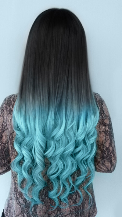 Wowzer love this black to blue ombre hair. VP Fashion are offering my followers $10.00 of their amazing extensions with the code &amp;quot;louisepin&amp;quot; x