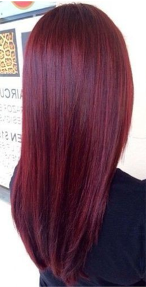 Ruby Red with jets of red violet. Could this be considered a professional hair color? lol