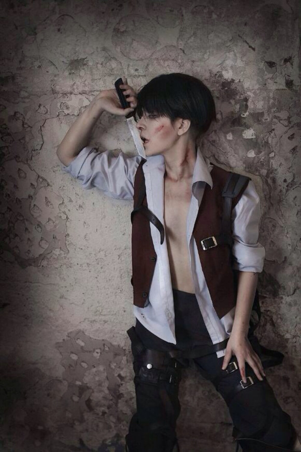  靠他肩 Cos Levi CN：Dantelian