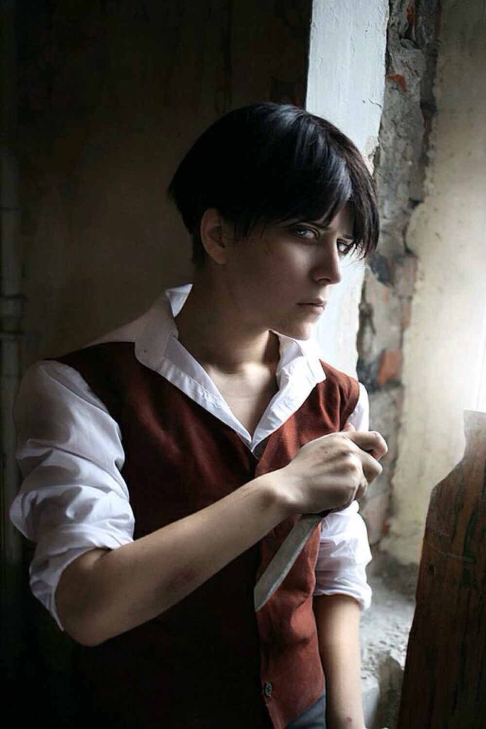  靠他肩 Cos Levi CN：Dantelian