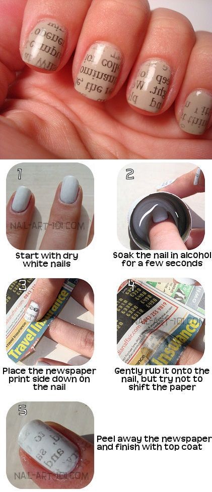 32 Amazing Manicure Hacks | Nail art tutorials, nail art ideas, and easy DIY nail art at You’re So Pretty | #youresopretty | youresopretty.com