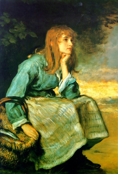 Sir John Everett Millais (1829～1896) 是英国画家与插图画家，也是前拉斐尔派的创始人之一。