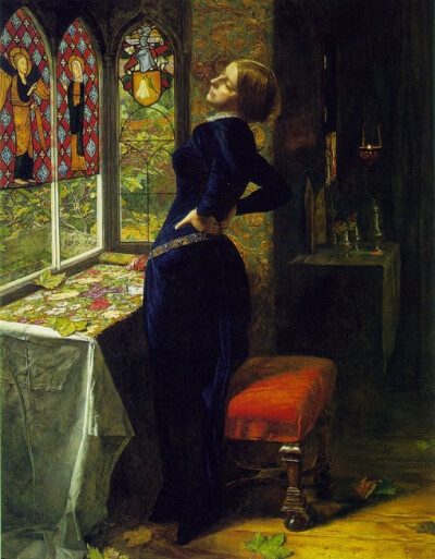 Sir John Everett Millais (1829～1896) 是英国画家与插图画家，也是前拉斐尔派的创始人之一。