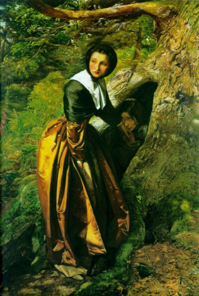 Sir John Everett Millais (1829～1896) 是英国画家与插图画家，也是前拉斐尔派的创始人之一。