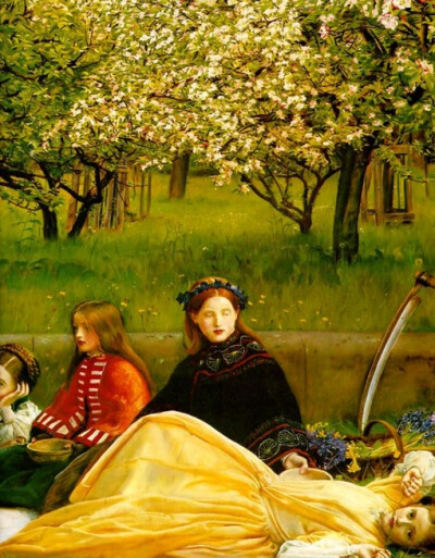 Sir John Everett Millais (1829～1896) 是英国画家与插图画家，也是前拉斐尔派的创始人之一。