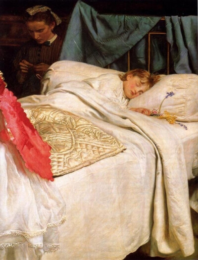 Sir John Everett Millais (1829～1896) 是英国画家与插图画家，也是前拉斐尔派的创始人之一。