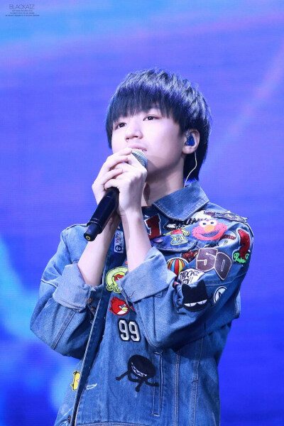 王俊凯 150815 TFBOYS FANS' TIME 游戏环节 你是风儿我是沙