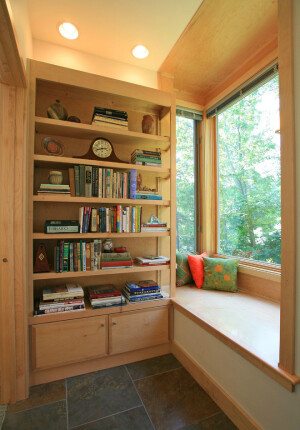 ❤ 书香 ❤ 原木书房书柜 打造美美惬意读书空间