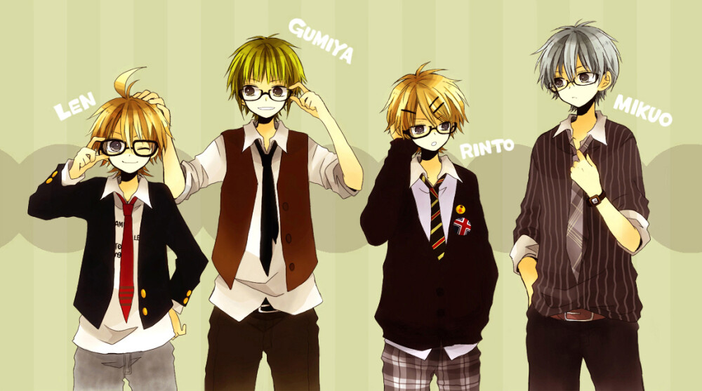 VOCALOID·Len＆Gumiya＆Rinto＆Mikuo