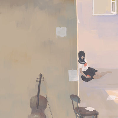 #插画# #唯美# #小清新# #美好# #意境# #文艺# #壁纸#