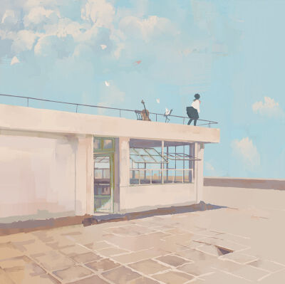 #插画# #唯美# #小清新# #美好# #意境# #文艺# #壁纸#