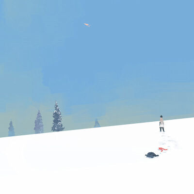 #插画# #唯美# #小清新# #美好# #意境# #文艺# #壁纸#