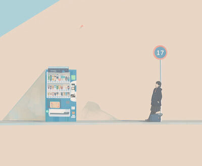 #插画# #唯美# #小清新# #美好# #意境# #文艺# #壁纸#