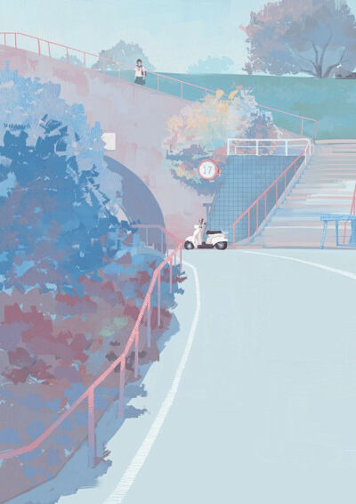 #插画# #唯美# #小清新# #美好# #意境# #文艺# #壁纸#