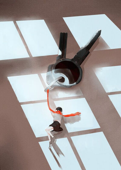 #插画# #唯美# #小清新# #美好# #意境# #文艺# #壁纸#