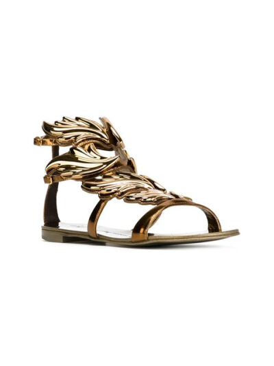 GIUSEPPE ZANOTTI DESIGN 翅膀平底凉鞋 $985.18