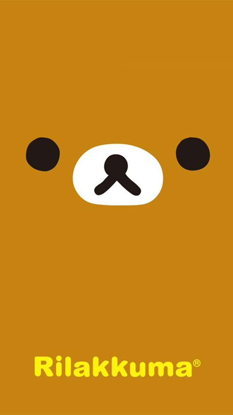 iPhone5 iPhone6 iPhone6 Plus wallpaper wechat 微信背景 壁纸 锁屏 待机 主题 桌面 轻松熊 rilakkuma