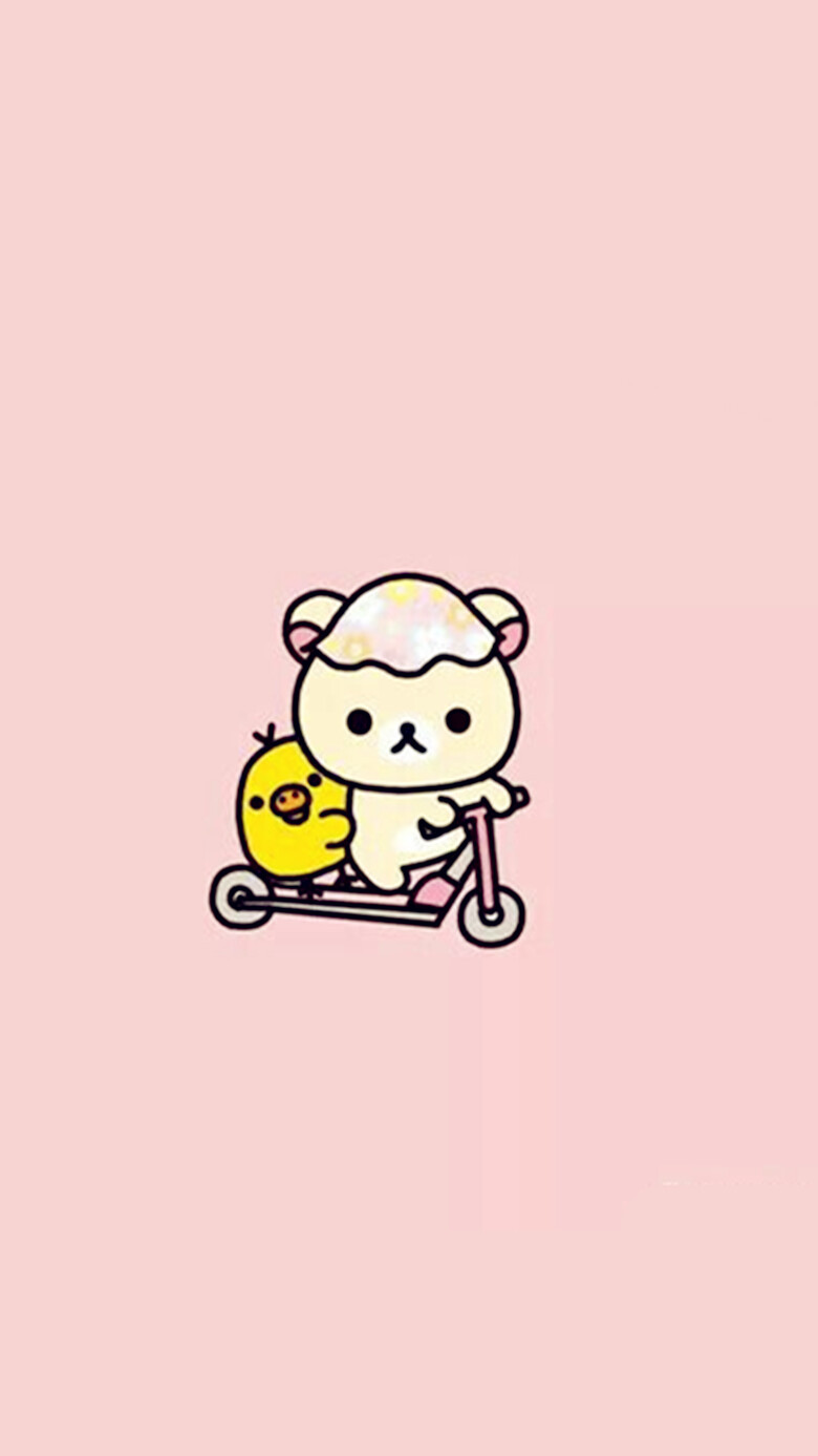 iPhone5 iPhone6 iPhone6 Plus wallpaper wechat 微信背景 壁纸 锁屏 待机 主题 桌面 轻松熊 rilakkuma