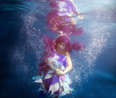 魔王希 水下摄影 水下Cosplay