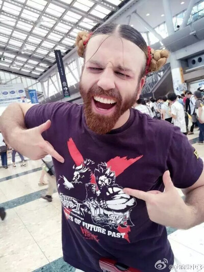 #Ladybeard#女神到c88去了w