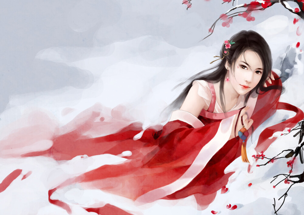 古风美人作者痕迹画廊