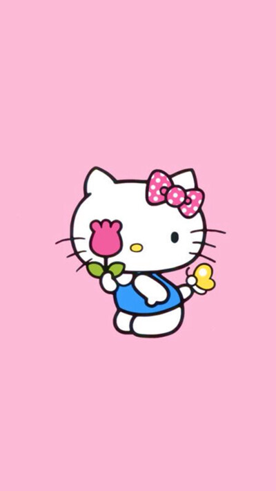 iPhone5 iPhone6 iPhone6 Plus wallpaper wechat 微信背景 壁纸 锁屏 待机 主题 桌面 可爱 Hello Kitty