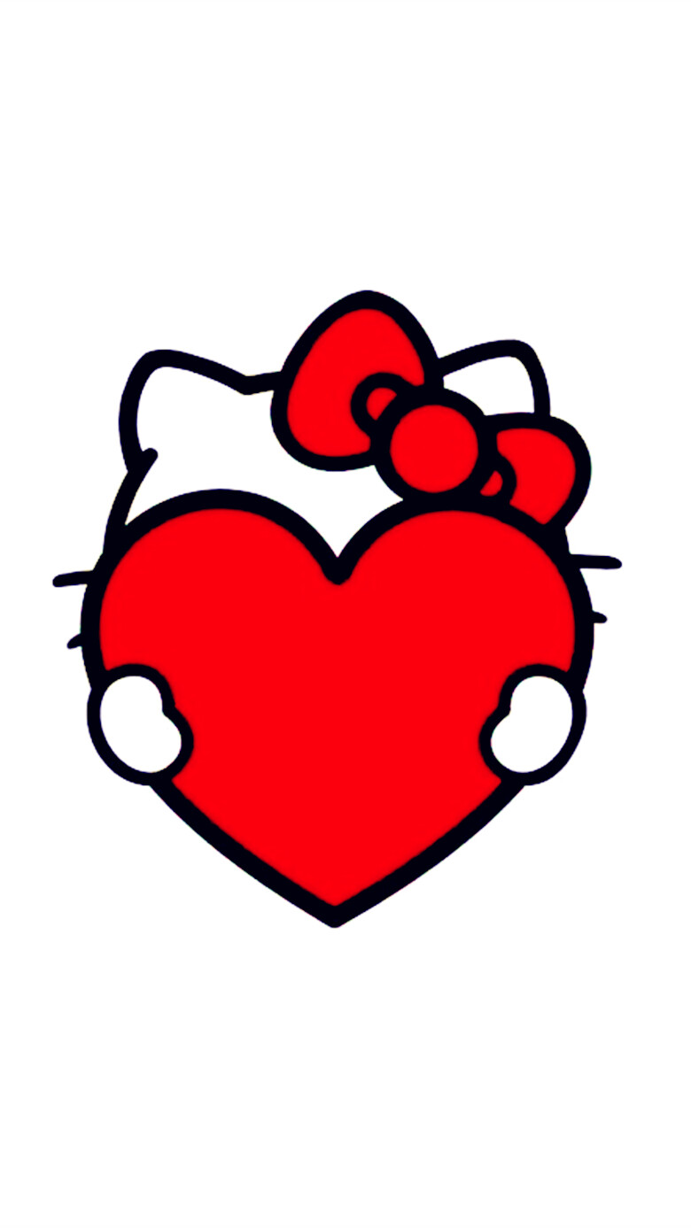 iPhone5 iPhone6 iPhone6 Plus wallpaper wechat 微信背景 壁紙 鎖屏 待機(jī) 主題 桌面 可愛 Hello Kitty