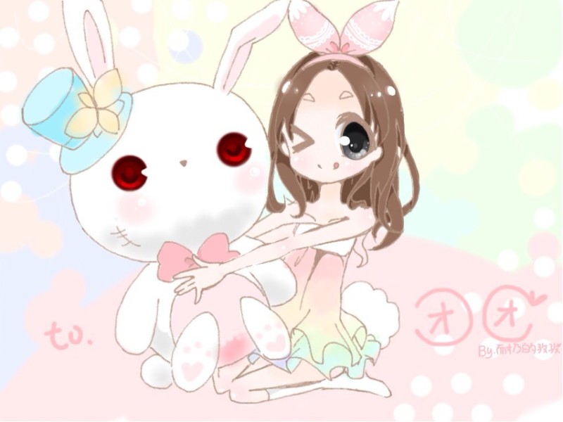 这种是在电脑上画的