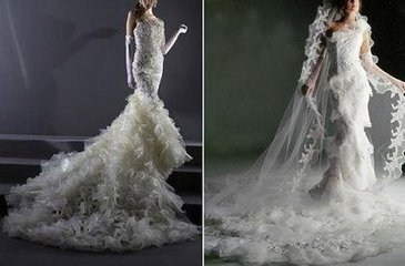 婚纱摄影 黑白照片