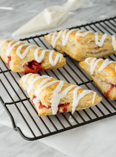 #Super easy cherry turnovers#