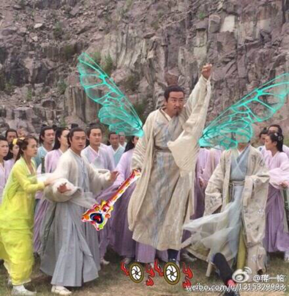 《花千骨》恶搞摩严，小魔仙！