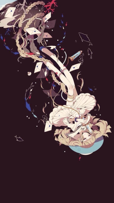 日本插画大师画的 爱u