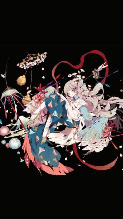 日本插画大师画的 爱u