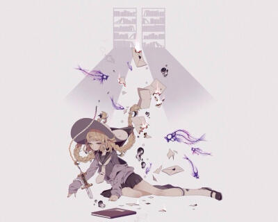 日本插画大师画的 爱u