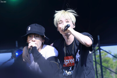 防弹少年团 BTS 闵玧其（SUGA）、田国（JUNG KOOK）【SUGA_CRUSH】150816 Summer sonic in 大阪