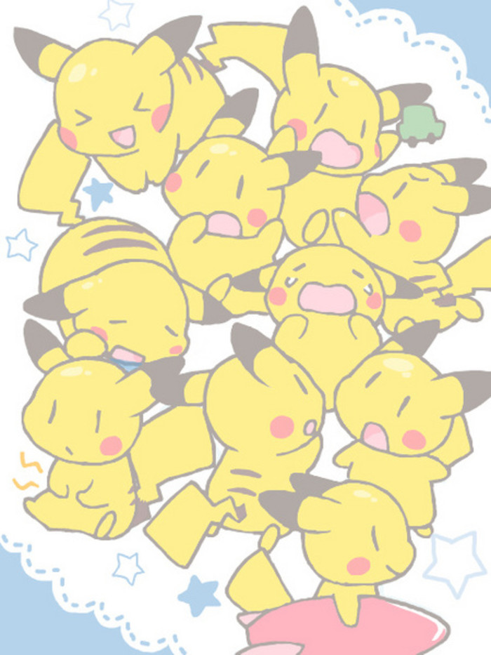 一大堆皮卡丘等你拿
