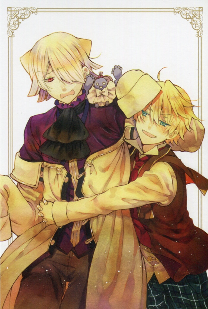潘多拉之心#Pandora hearts #Alice 奥兹#扎克席兹·布雷克- 高清图片
