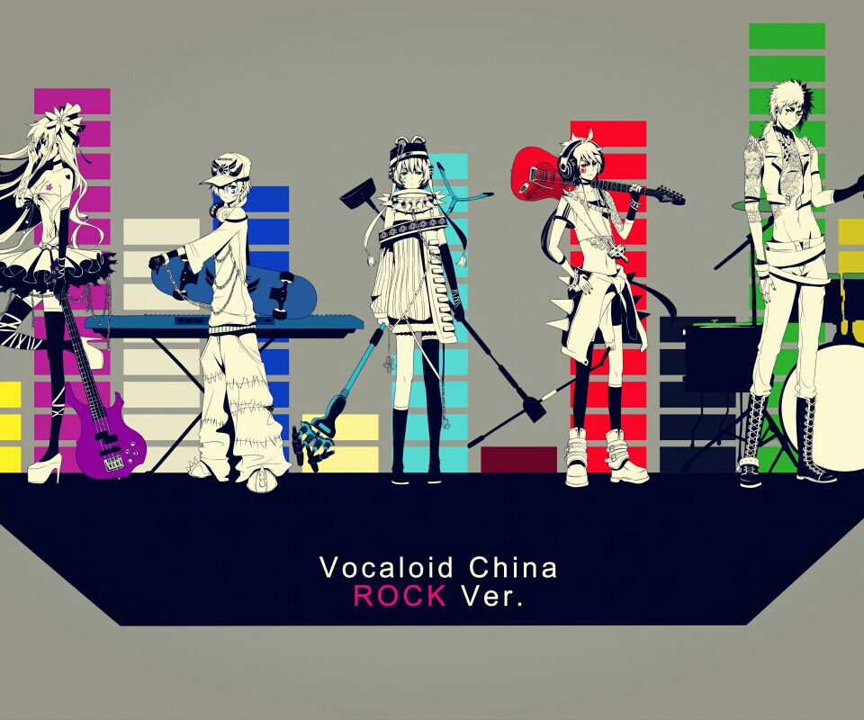 VOCALOID·墨清弦＆徽羽摩柯＆洛天依＆楽正绫＆楽正龍牙