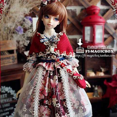 【菲奥娜的魔法箱】新年限定5套BJD*SD娃衣3分10SD洋装/【完售】