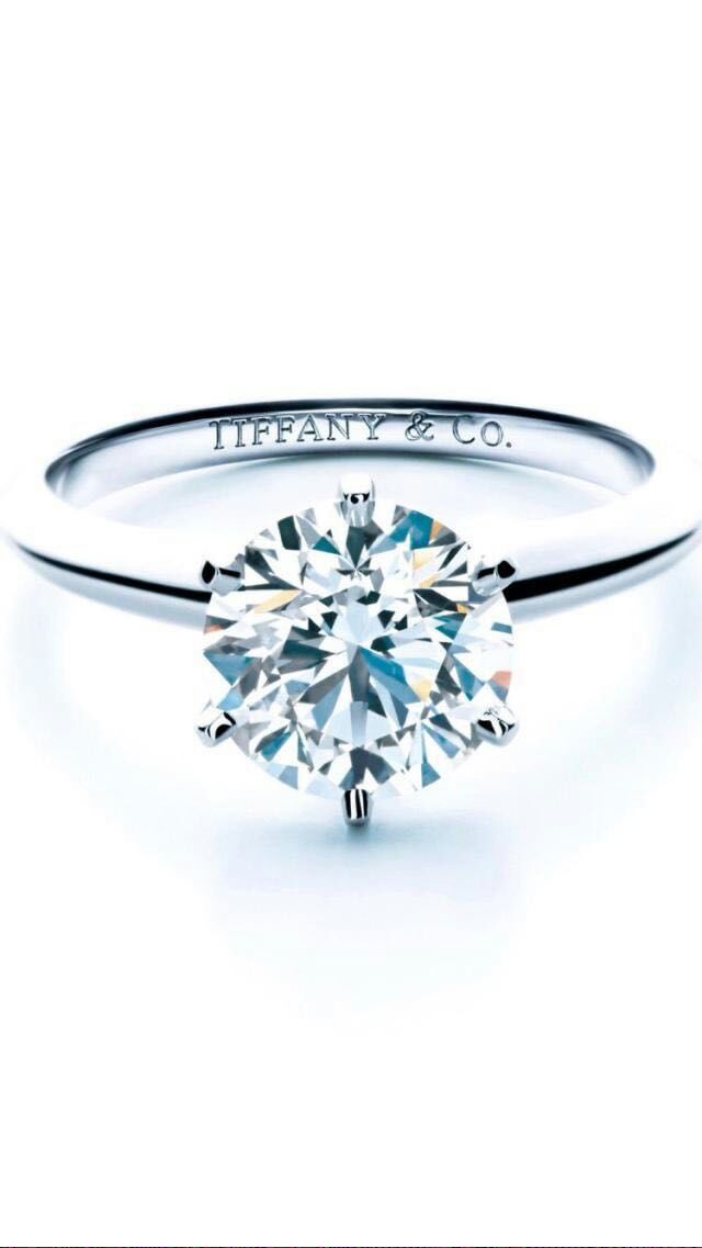 珠宝品牌TIFFANY&amp;amp;CO.蒂梵尼.白色背景，钻戒.桌面壁纸，锁屏壁纸.何以倾墨歌专辑-流淌在指尖的翩跹琴弦:壁纸