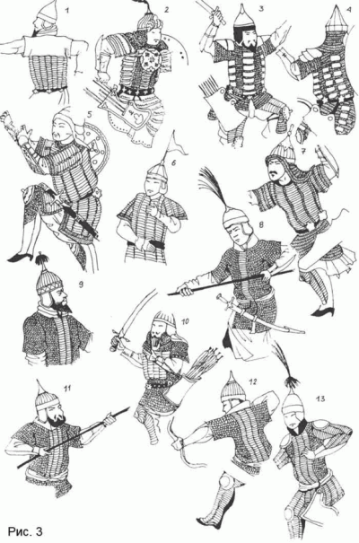 十五世纪末~十七世纪前期(板链甲)-蒙古盔甲