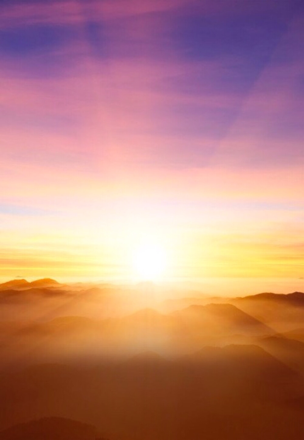太阳东升的美图图片