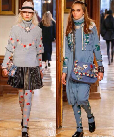 CHANEL Pre-Fall 2015 - &amp;quot;Paris-Salzburg&amp;quot;.只要老佛爷不刻意寻求费解的突破,以丑闻名的CHANEL其实还是可以实用又美好的,比如2015早秋.通过经典斜纹呢外套的改良,将古典意味的细节融入其中.CHANEL…