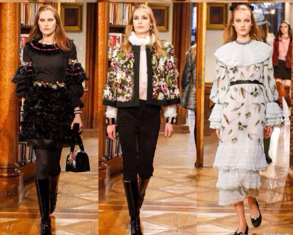 CHANEL Pre-Fall 2015 - &amp;quot;Paris-Salzburg&amp;quot;.只要老佛爷不刻意寻求费解的突破,以丑闻名的CHANEL其实还是可以实用又美好的,比如2015早秋.通过经典斜纹呢外套的改良,将古典意味的细节融入其中.CHANEL早秋一直着重展现旗下高级手工坊技艺,2015来到奥地利的萨尔茨堡,这也是莫扎特的出生地和[音乐之声]拍摄地.